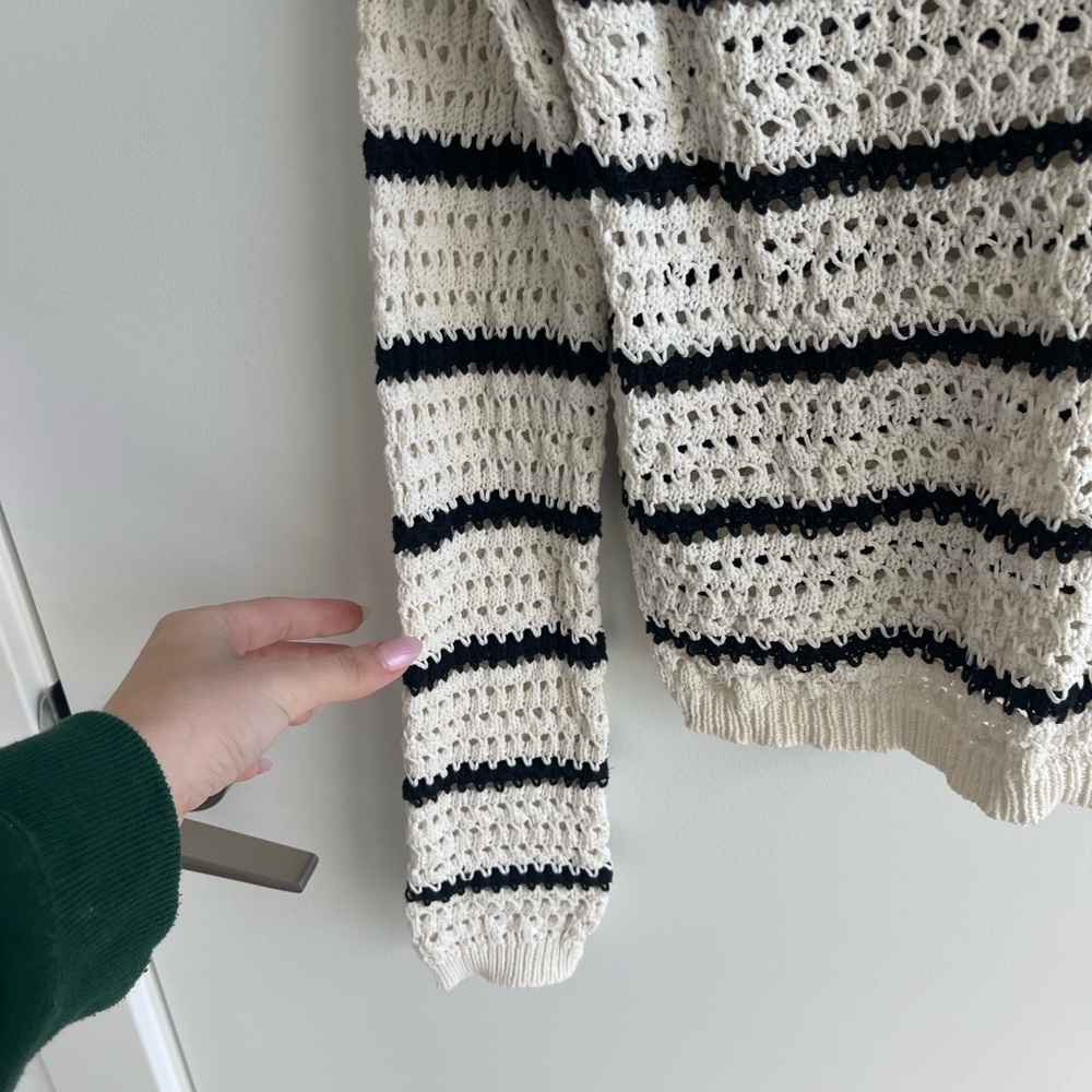 Z Supply Stripes Knit Sweater - Picture 3 of 8